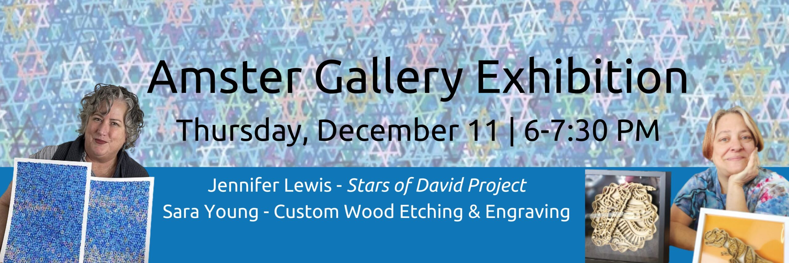 Amster Gallery Exhibition with Jen Lewis + Sara Young